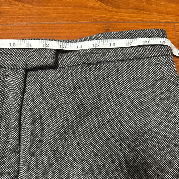 DKNYC Gray Wide-Leg Wool Blend Women's Pants - Picture 6 of 9